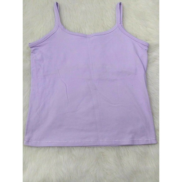 Women's Purple Camisole With Support Size Large - Picture 2 of 3